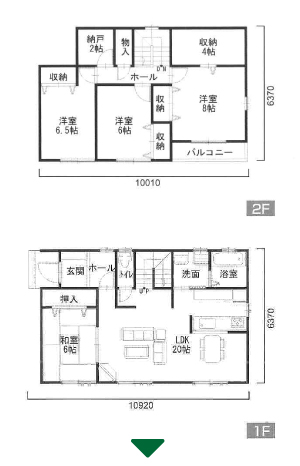 施工面積36坪 間取り 写真